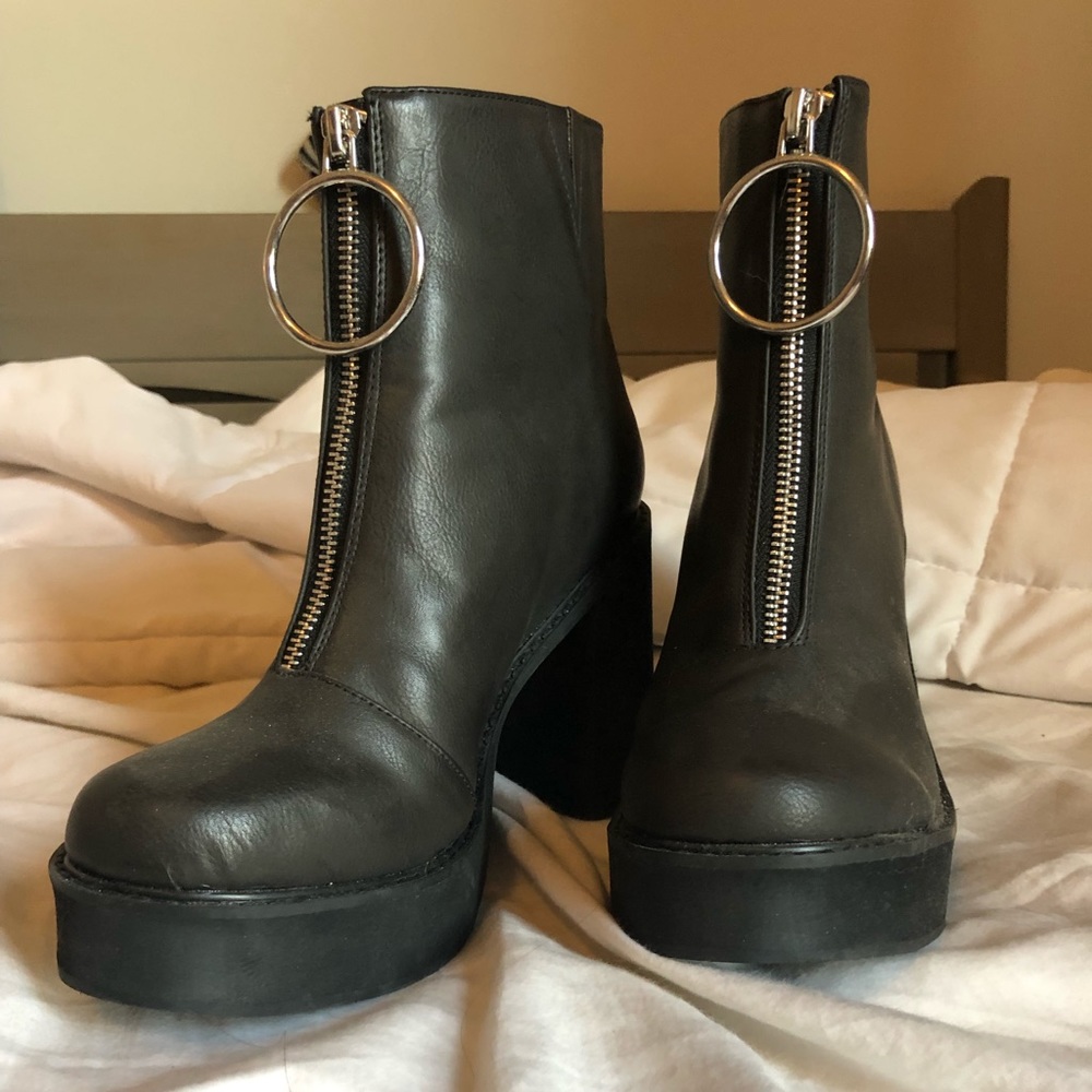Never Worn Dolls Kill Platform Booties